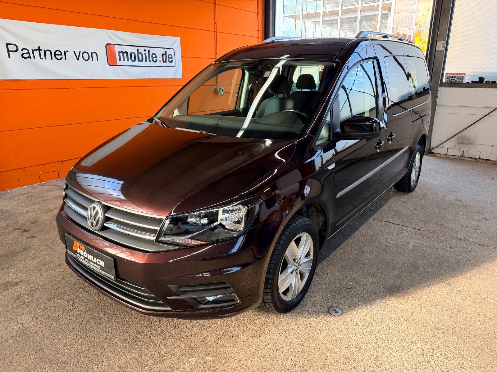 Volkswagen Caddy Maxi 2.0 TDI DSG 7 Sitzer AHK Sitzheizung