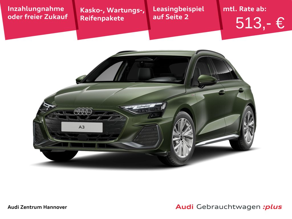 A3  Sportback S line 1.5 TFSI virtual