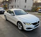BMW 420i  Cabrio Sport Line A Sport Line Scheckheft  - weiße BMW 420