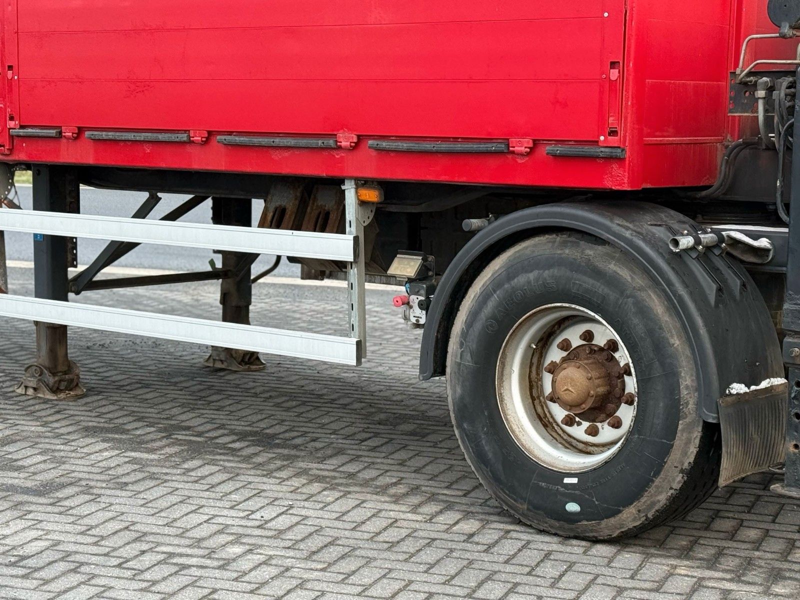 Fahrzeugabbildung Andere Robbert SOK  121 Baustoffpritsche Terex LK