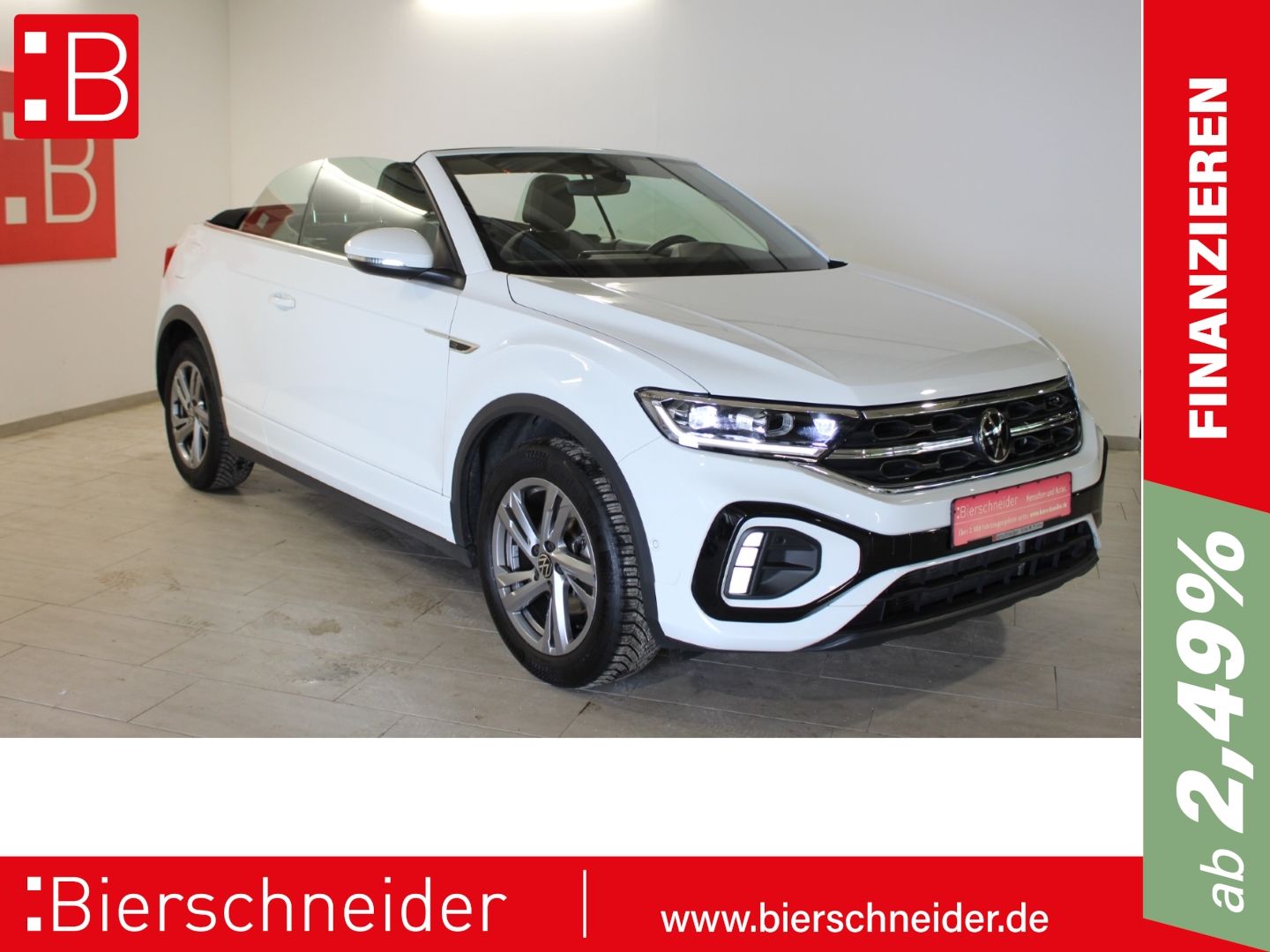 Volkswagen T-Roc Cabrio 1.5 TSI DSG 2x R-Line 17 AHK NAVI