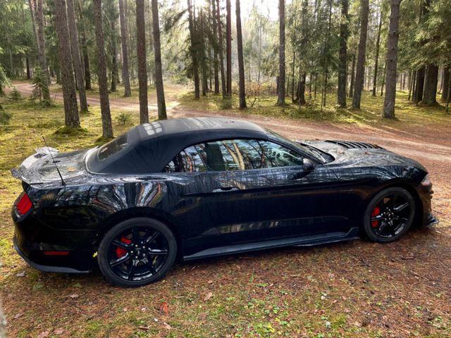 Ford Mustang 5.0 Ti-VCT V8 Black Convertible GT500