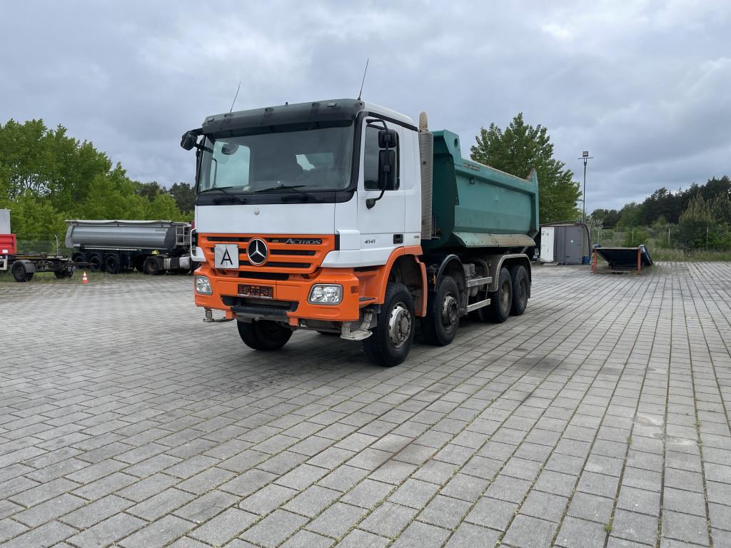 Mercedes-Benz Actros 4141 8x6 4 Achs Muldenkipper Meiller 17m³