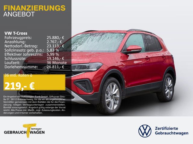 Volkswagen T-Cross 1.0 TSI DSG LIFE IQ.DRIVE LM17 APP-CON P