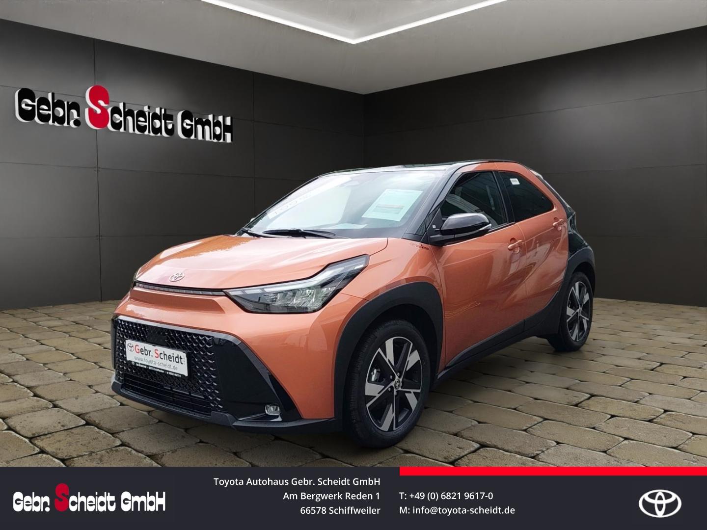 Toyota Aygo X Hybrid Teamplayer LED-Hauptscheinwerfer  