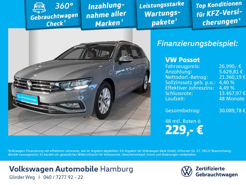Volkswagen Passat Var.2.0 TDI DSG Business Kamera Navi