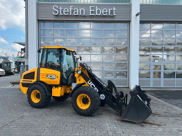 JCB 407 SV / nur 268h! / Klappschaufel & Gabel