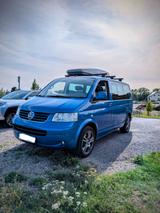 Volkswagen VW T5 Multivan Dachbox Winterreif. Fahrradträger - gebrauchte VW T5 Multivan aus dem Jahr 2007
