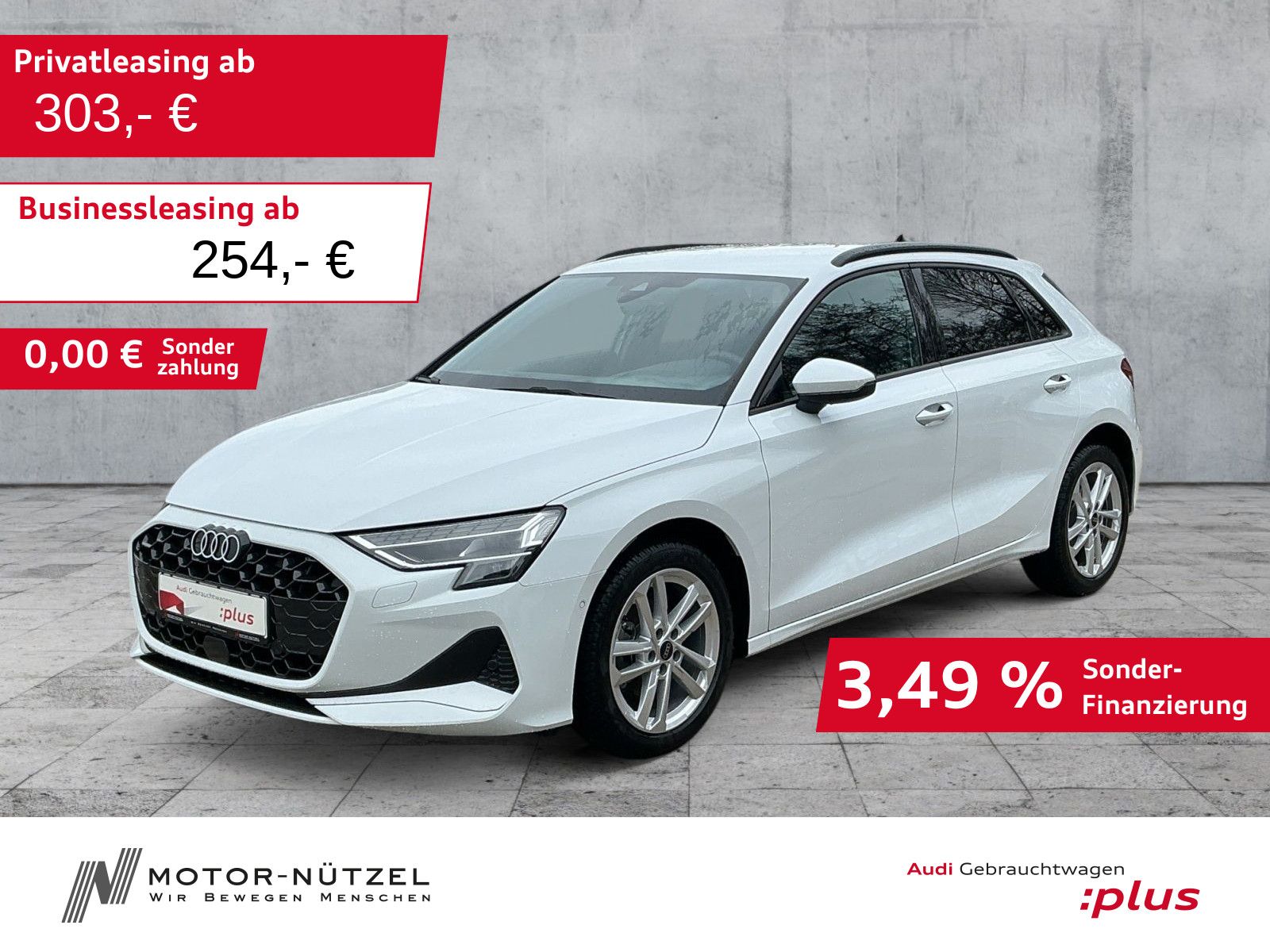 Audi A3 Sportback 30 TDI ADVANCED LED+NAVI+HuD+SONOS