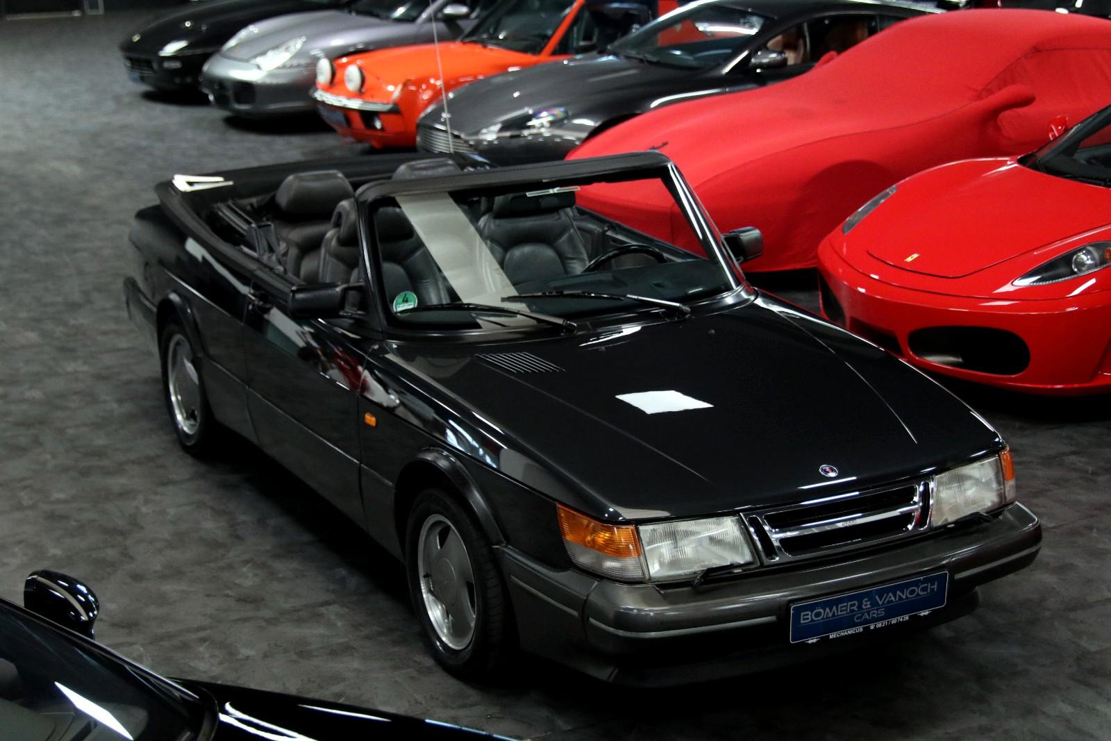 Saab 900 S 16 V T Cabrio Leder BRD  Sammler