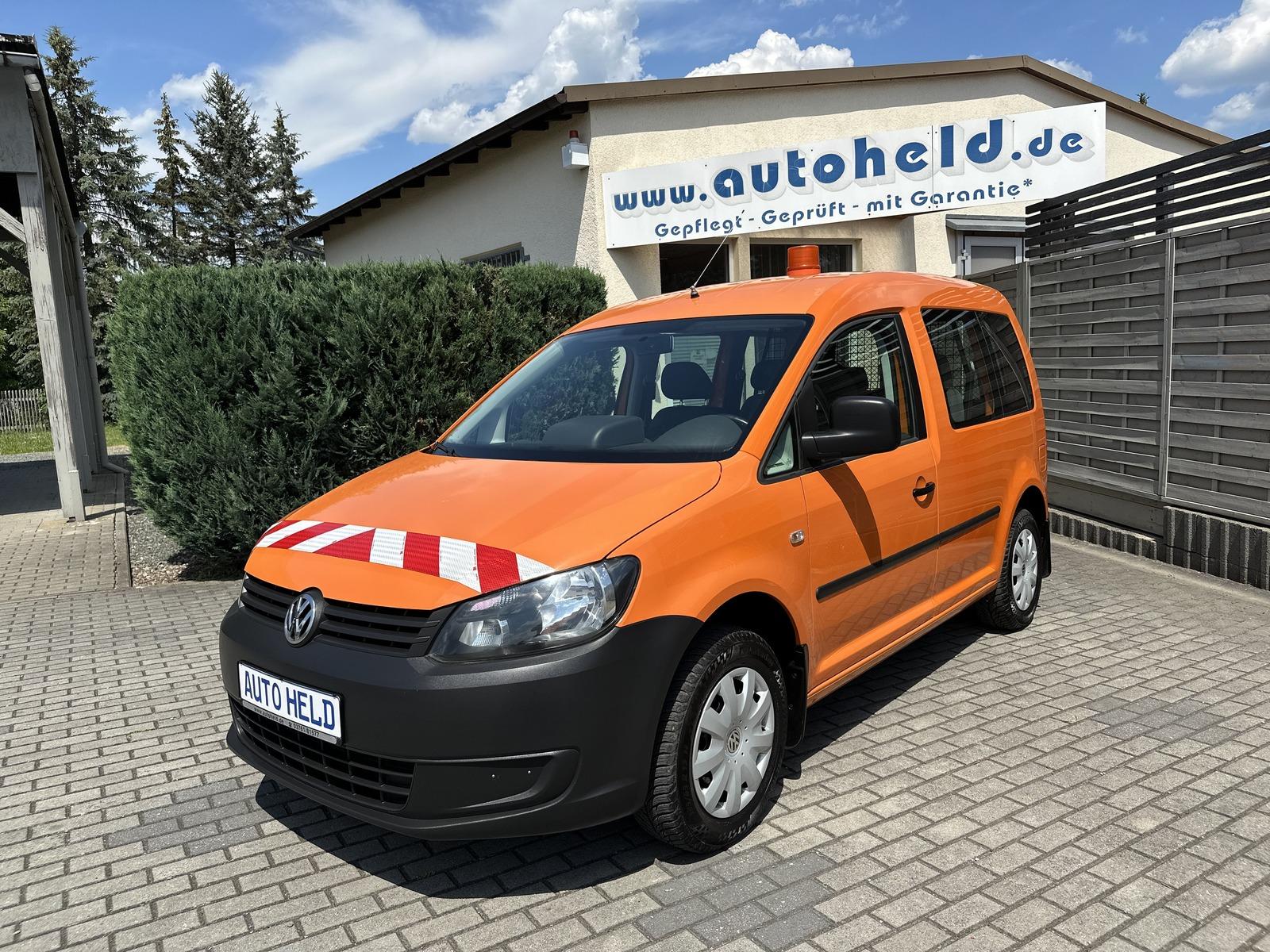Volkswagen Caddy 1.6TDI PKW Kombi-Klima-Sitzh.-1.Hd-42 Tkm