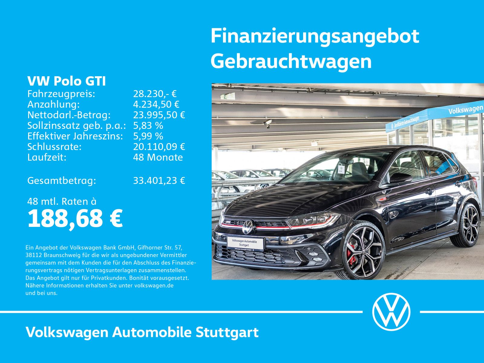 Volkswagen Polo GTI 2.0 TSI DSG Kamera ACC LED SHZ