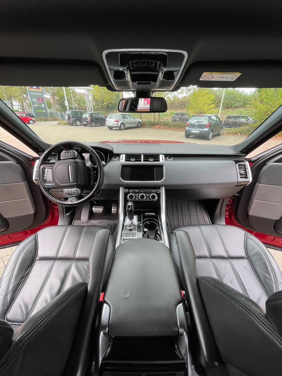 LAND ROVER RANGE ROVER SPORT SDV6 RED EDITION| ATTELAGE| CAMÉRA| | 258 ch | 4X4 | BVA | HAYON ÉLECTRIQUE | VOLANT EN CUIR | ASSISTANT FEUX DE ROUTE PAR CAMÉRA