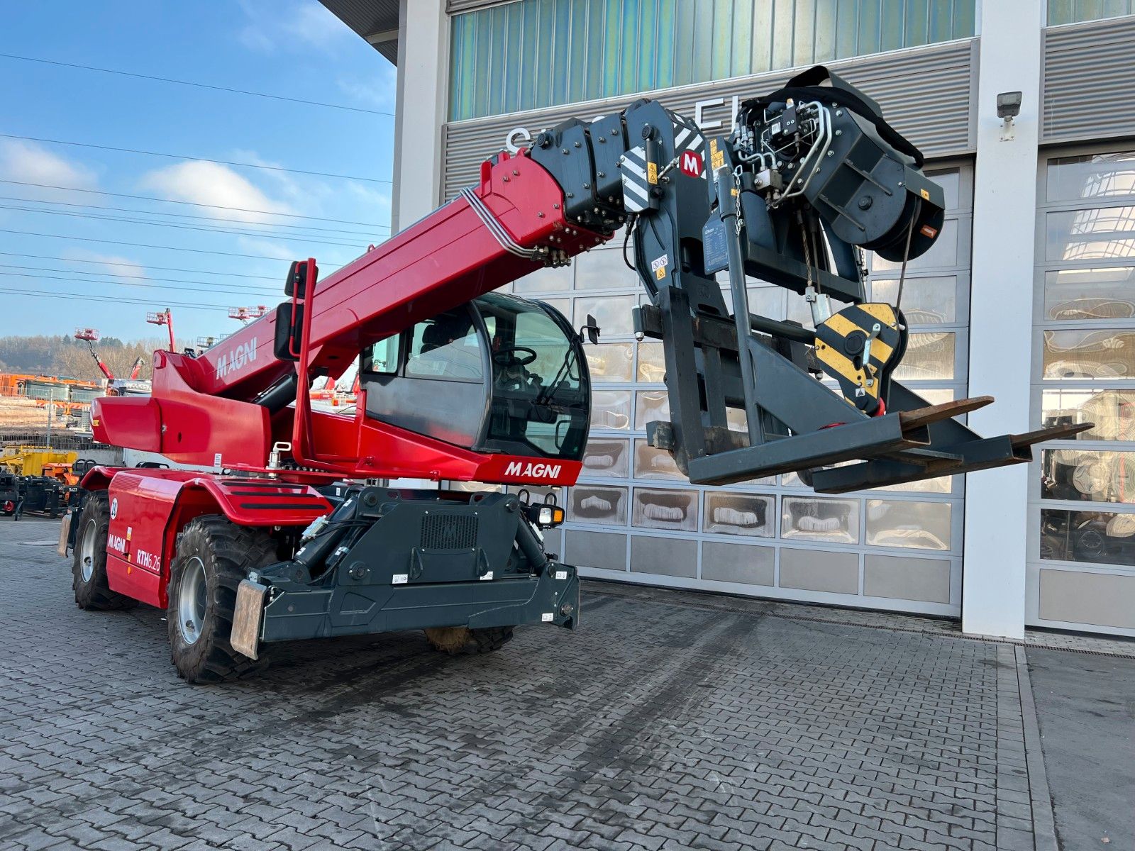 Fahrzeugabbildung Andere Magni RTH 6.26 / nur 849h ! / Gabel / 5 t Winde