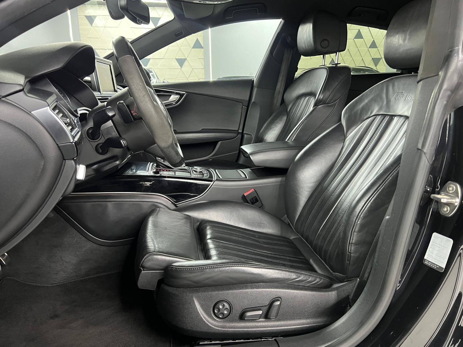 AUDI A7 3.0 TDI SPORTBACK QUATTRO S LINE / CUIR / CAMÉRA 313 CH BVA - HAYON ÉLECTRIQUE - VOLANT EN CUIR - SELLERIE CUIR