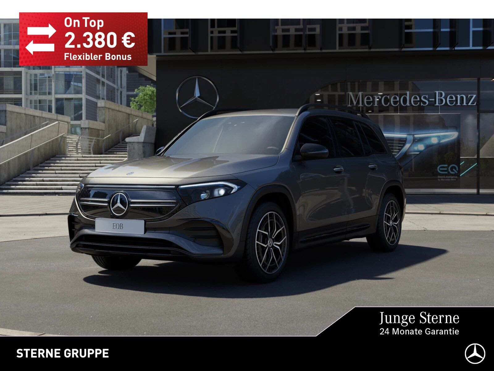 Mercedes-Benz EQB 350 4M AMG NIGHT Leder 19 Totwinkel Memory