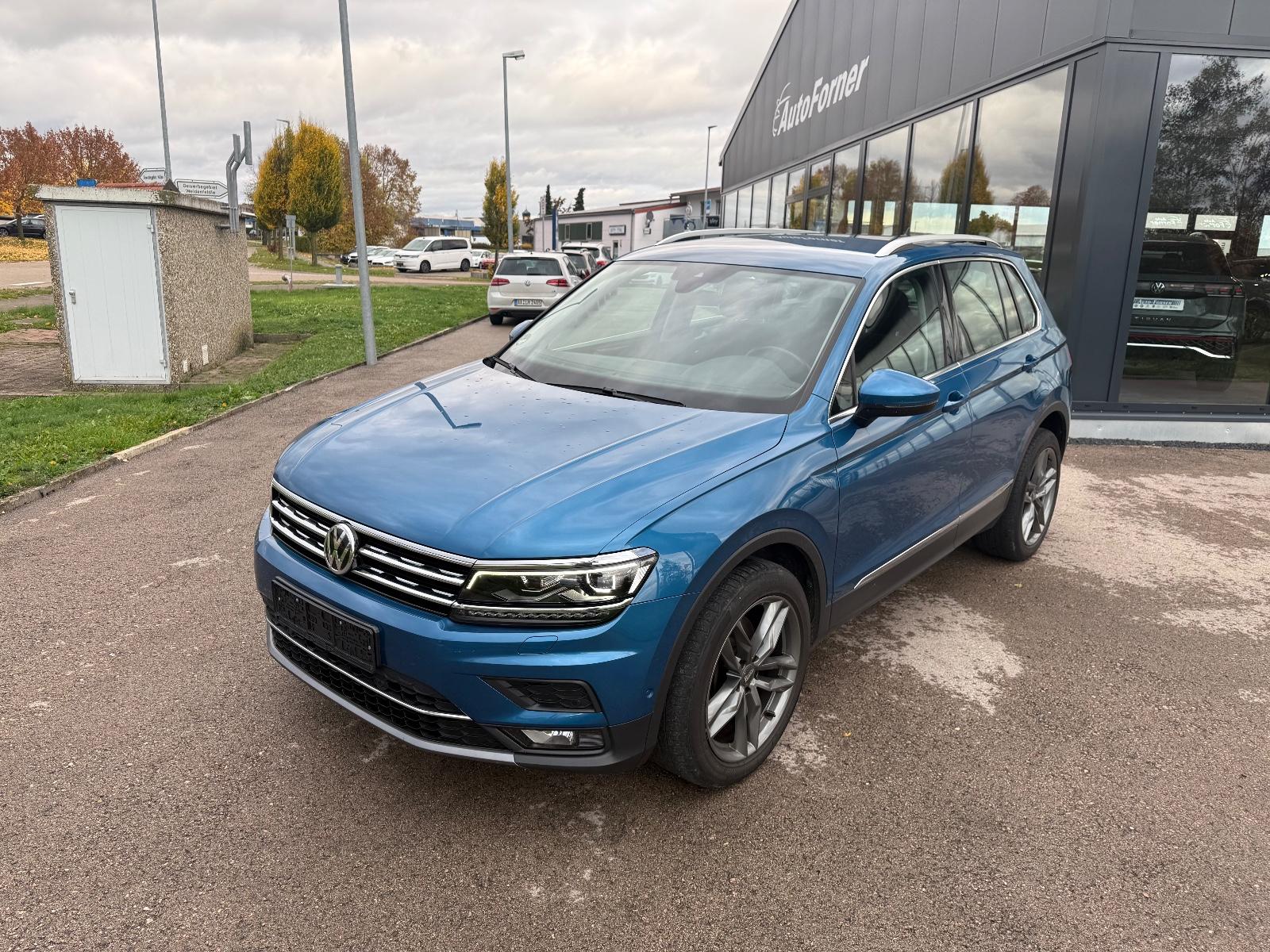 Volkswagen Tiguan Highline 2.0TSI 4Motion "Navi"APP"RFK"AHK