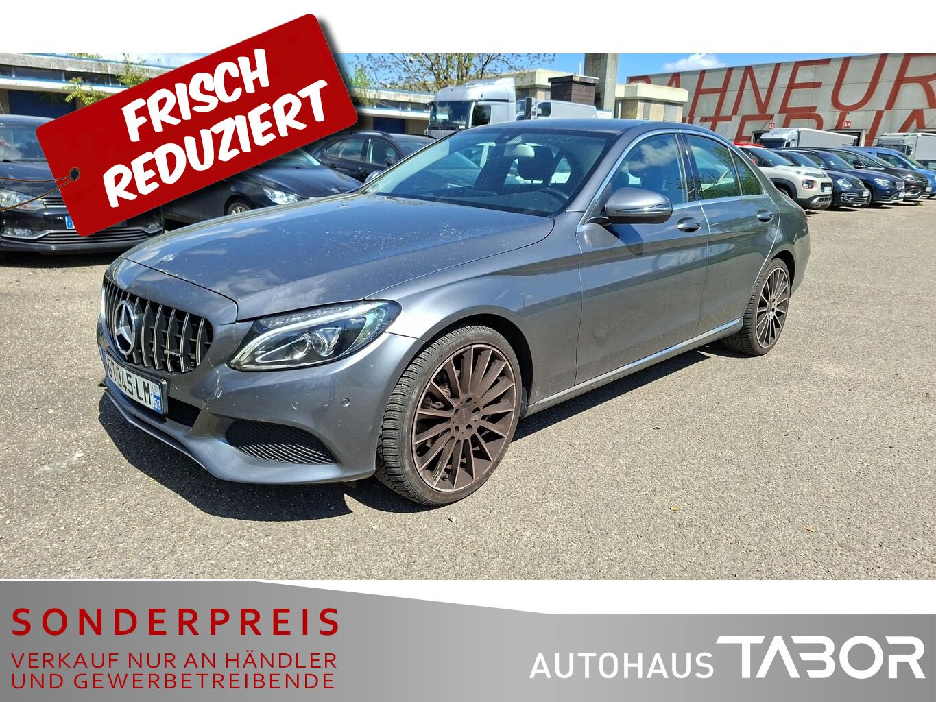 MERCEDES-BENZ C200d Lim Avantgarde LED Nav GRA Teilleder ParkA