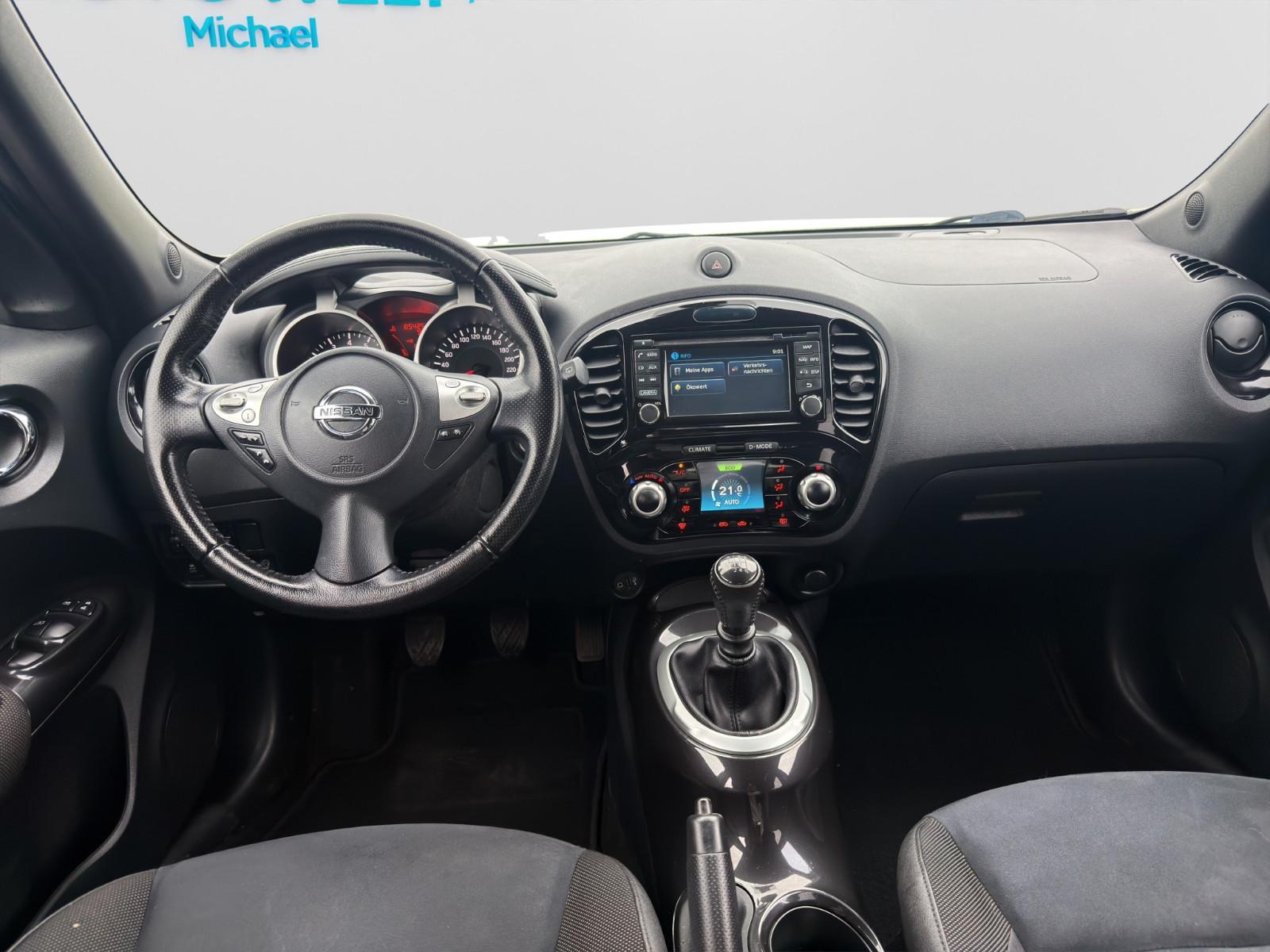 Nissan Juke 1.2 SITZH LED NAV KAM GJR TÜV+Insp. NEU 17'