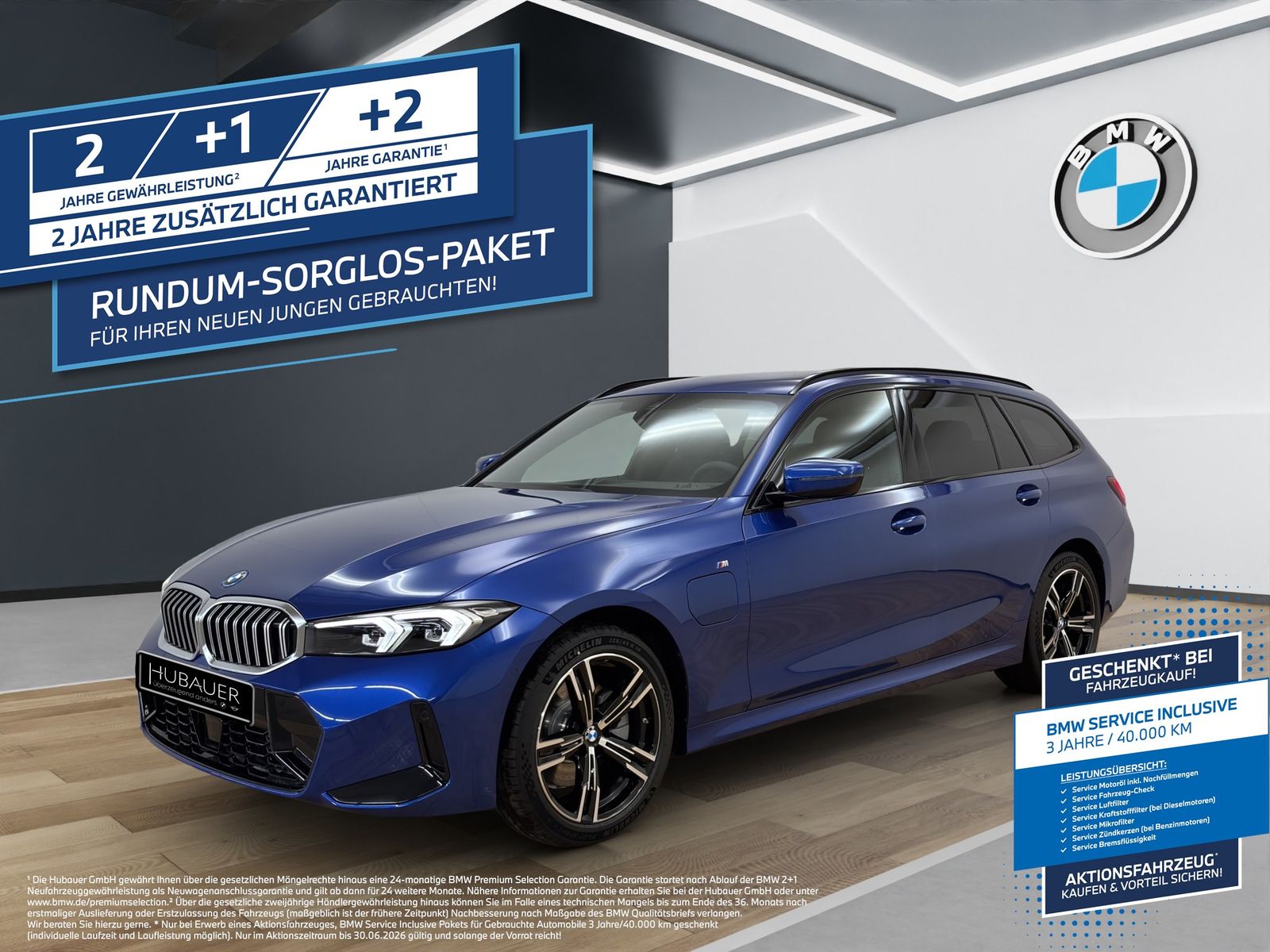 BMW 330e Touring [M Sport, BSI Paket (3J/40.000km)]