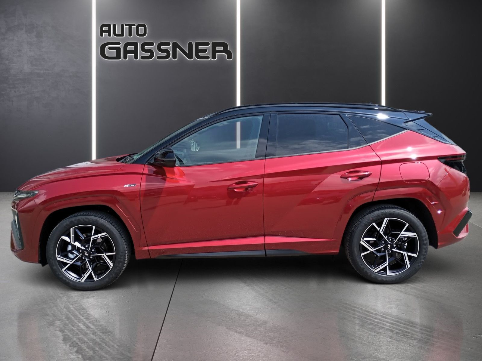 Fahrzeugabbildung Hyundai Tucson 160 PS N Line DCT 2WD Dachlackierung