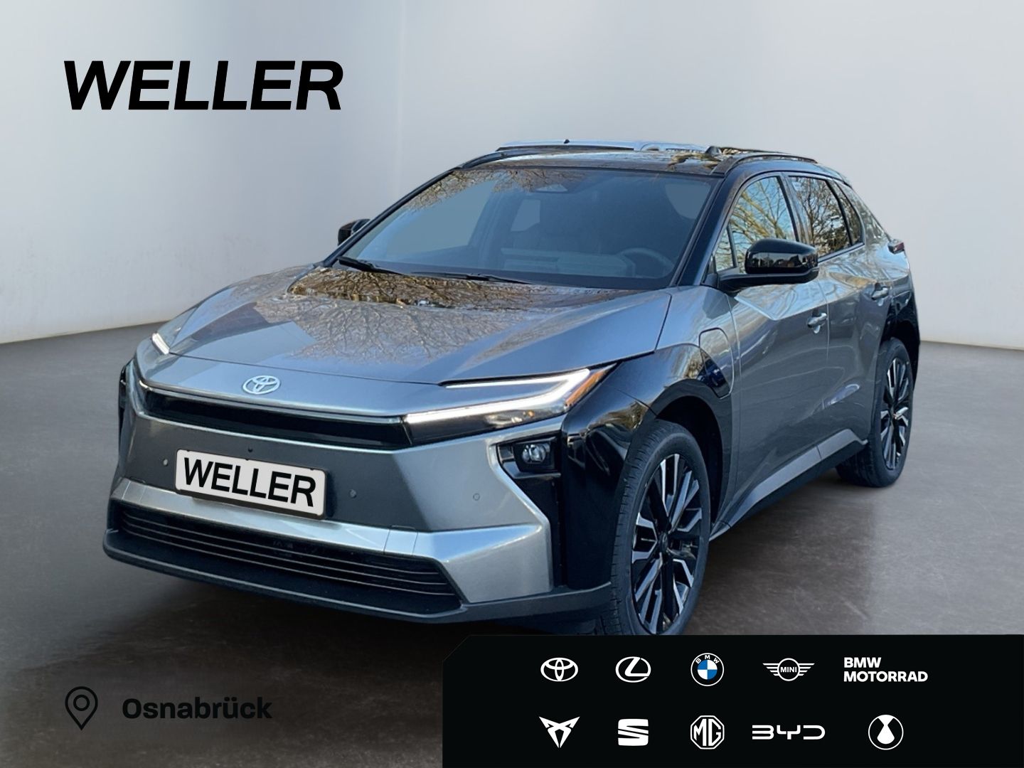 Toyota bz4X Lounge SKY&SOUND Winterkomplettrad Allrad foto 1