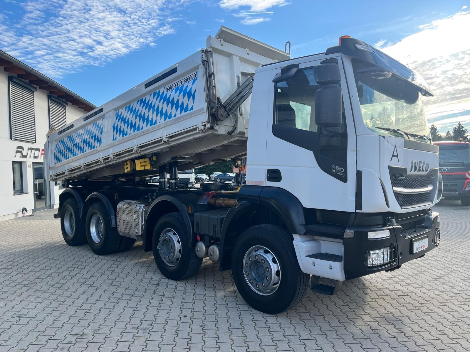 Iveco X-Way 480 Meiller Kipper Bordmatik 8x4