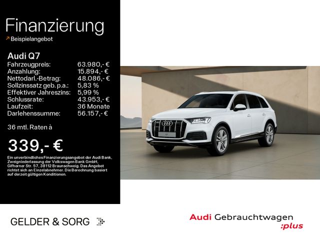 Audi Q7 45 TDI qu. Matrix*7Sitze*AIR*Pano*AHK