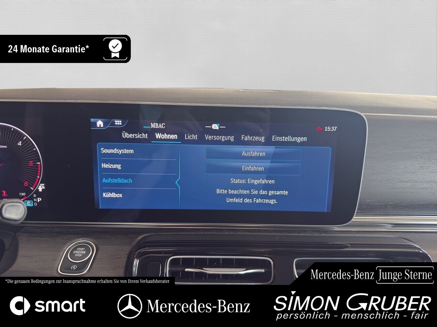 Fahrzeugabbildung Mercedes-Benz V 300 d Marco Polo Küche EasyUp Sound 5 Sitzer