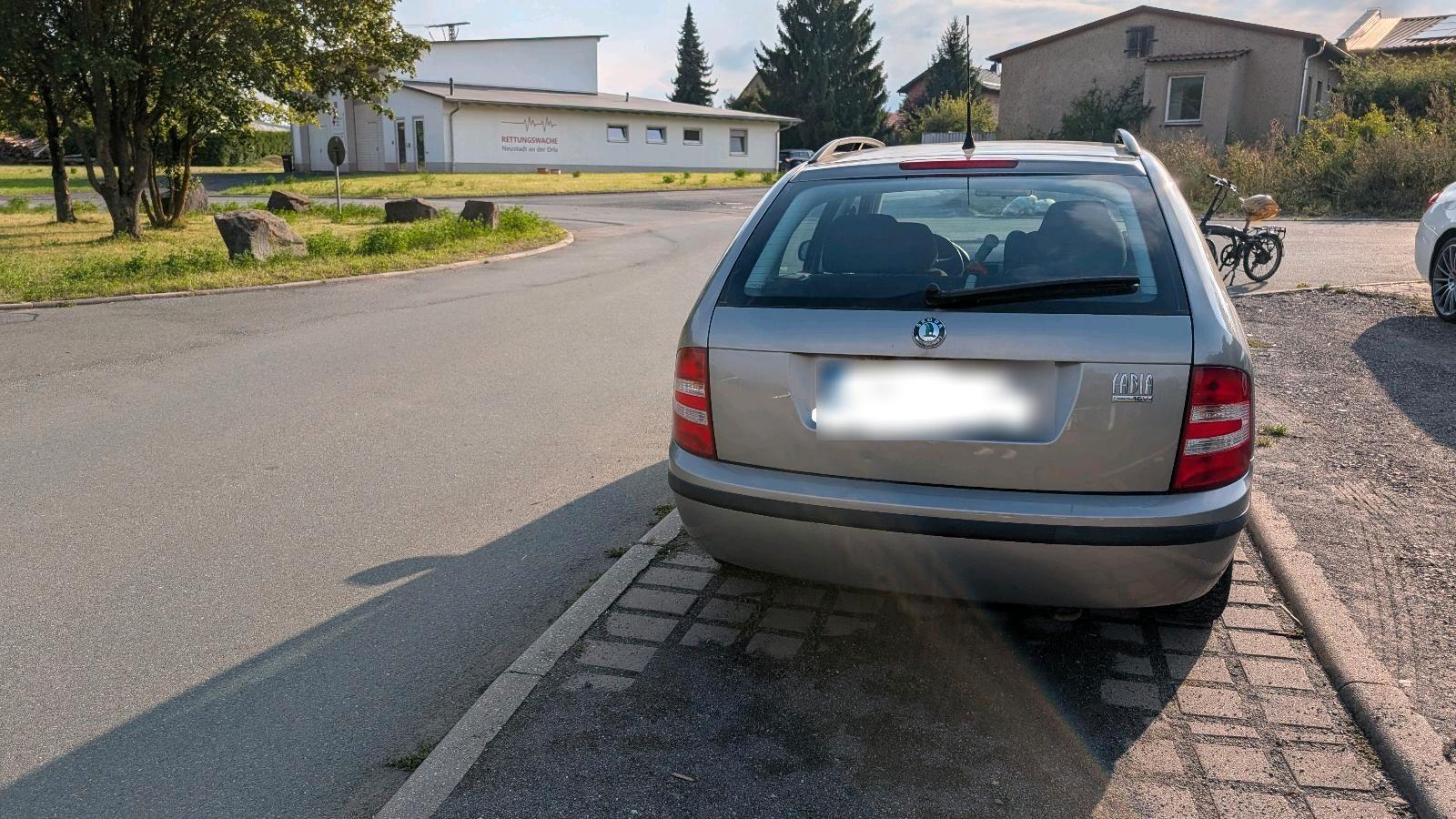 Skoda Fabia 2007 — rear view