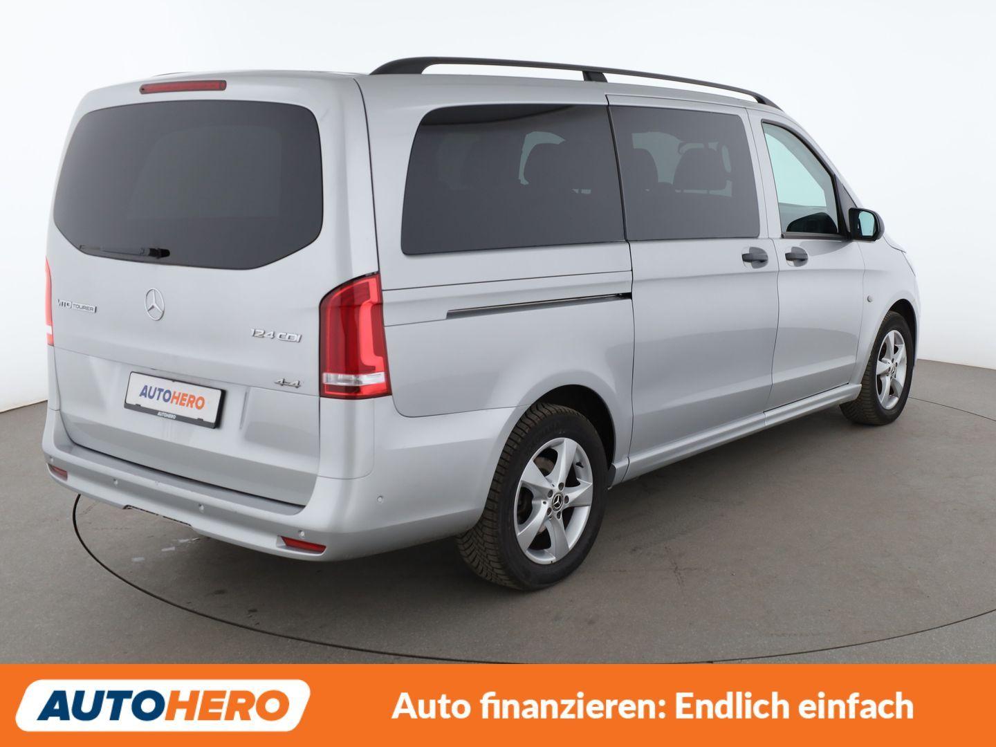 Mercedes-Benz Vito Tourer 124 CDI Pro 4x4 lang Aut.*LED*NAVI*