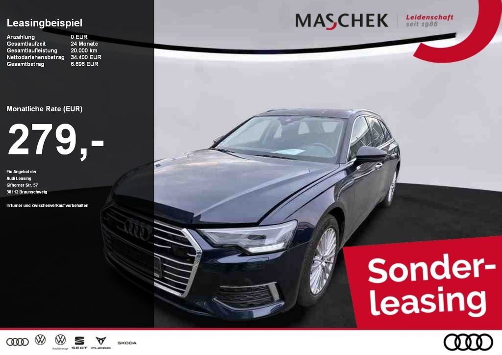 Audi A6 Avant Design 45 TFSI quattro Sonderleasing oh