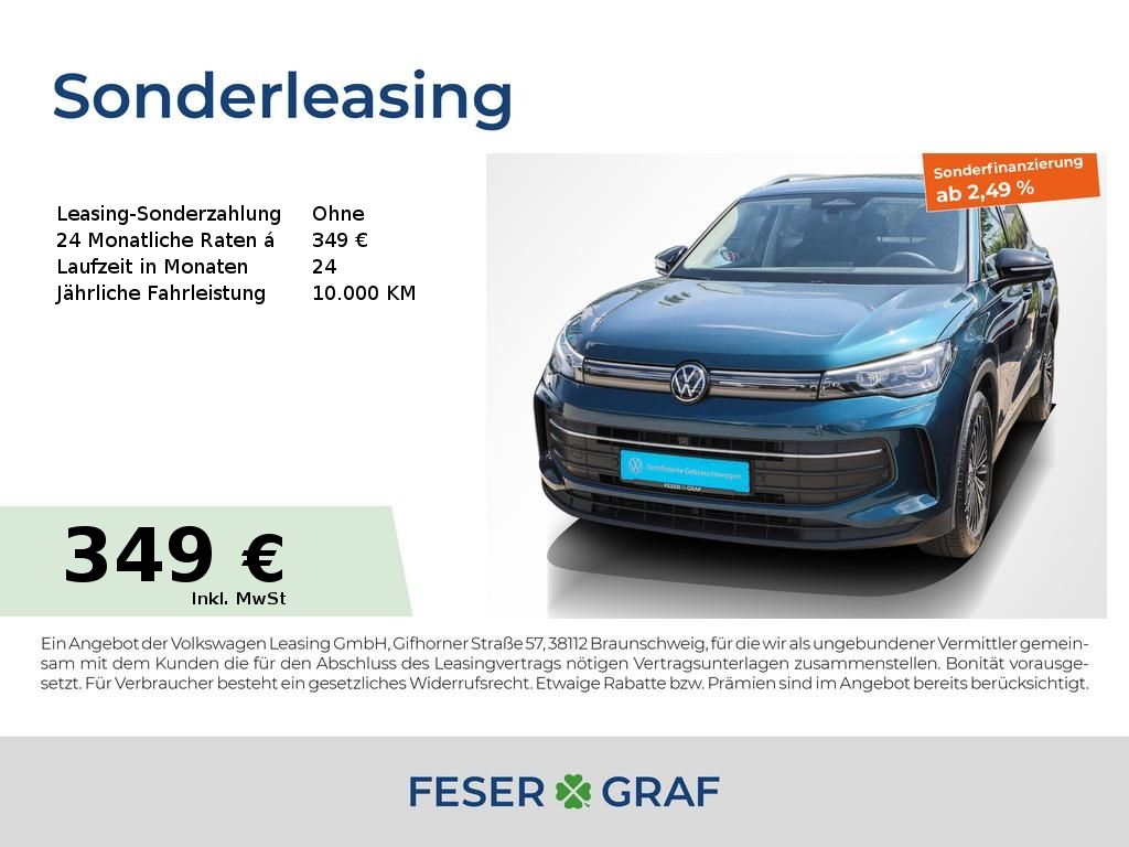 Volkswagen Tiguan 2.0 TDI Goal DSG ACC AHK LED Navi 360° foto 1