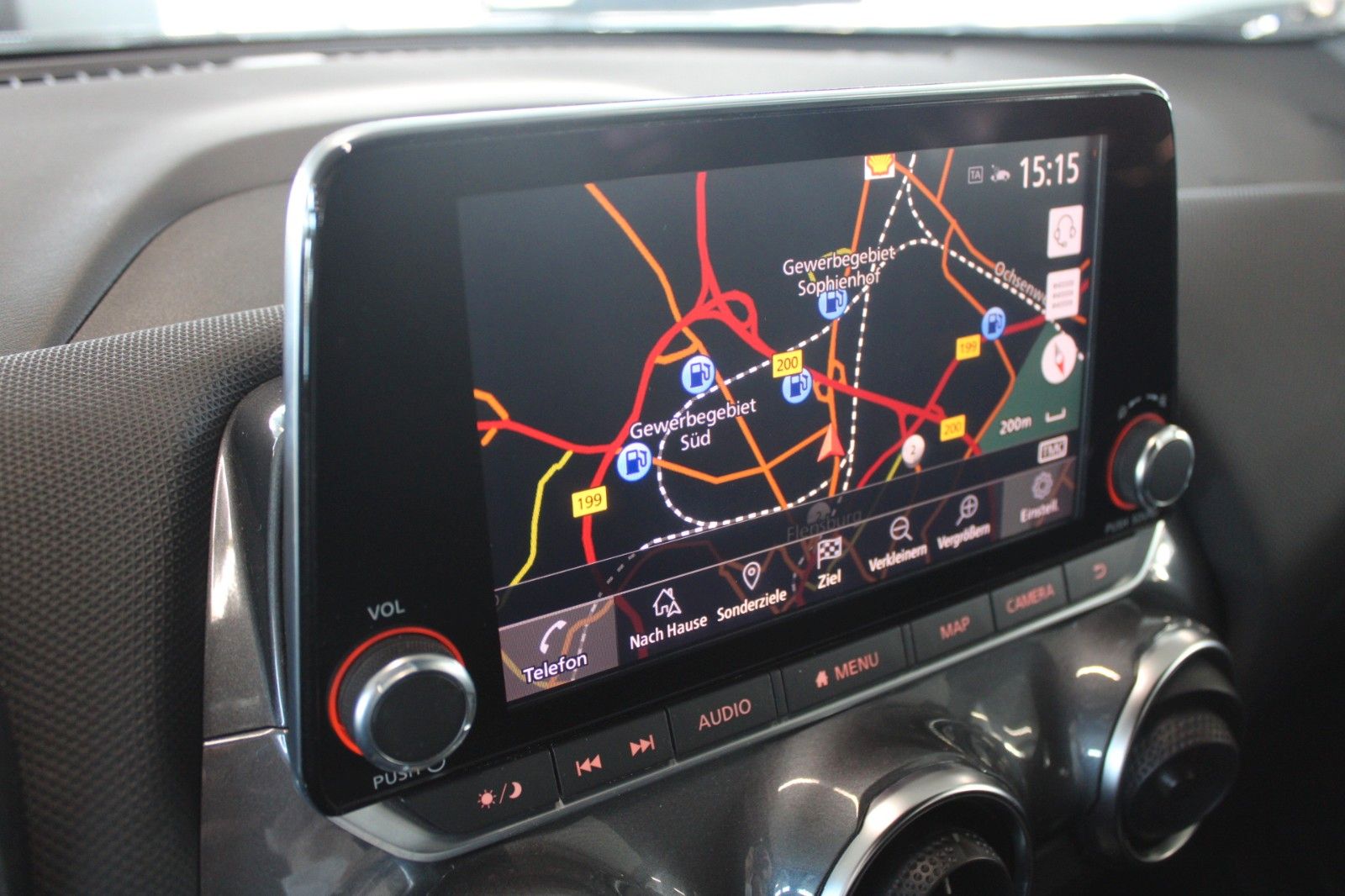 Fahrzeugabbildung Nissan JUKE ACENTA DAB NAVI LED Kamera SHZ aus 1.Hand