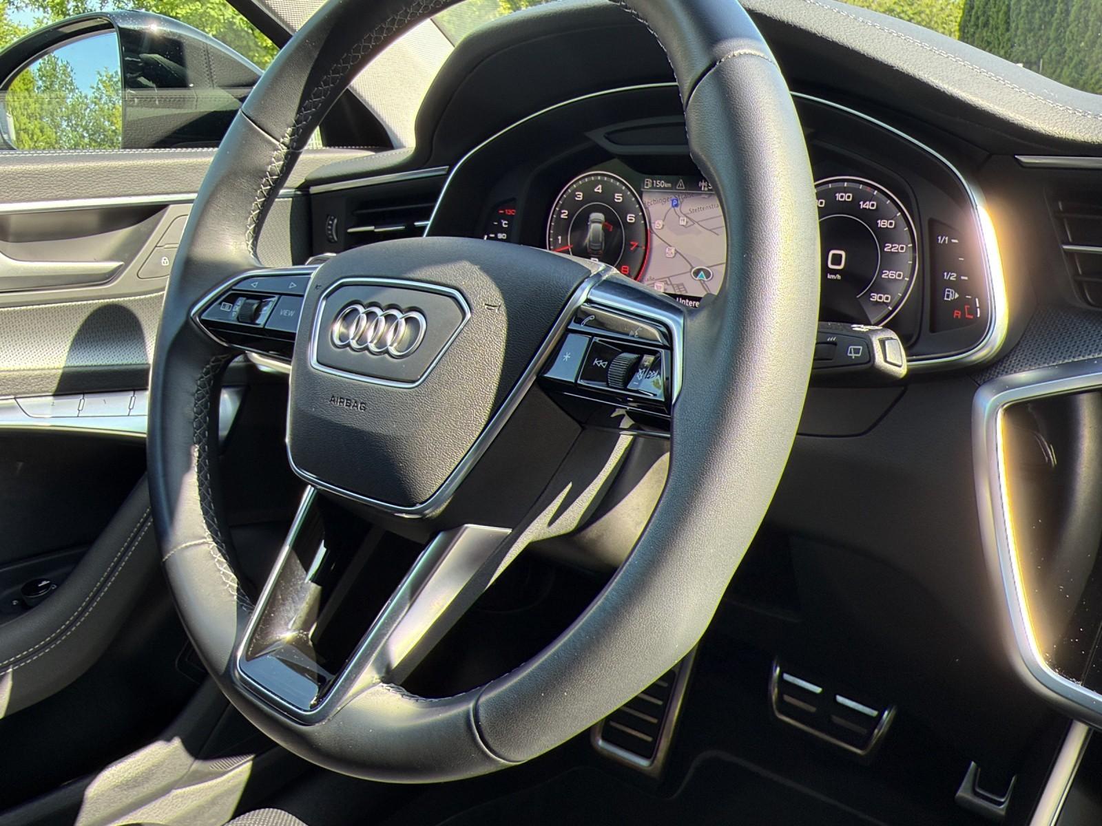 Audi A6 quattro 55 TFSI HUD/LED/LEDER/RFK, миниатюра 11