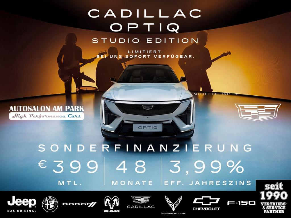 Cadillac Optiq Studio Edition 500e AWD | 399 € mtl.