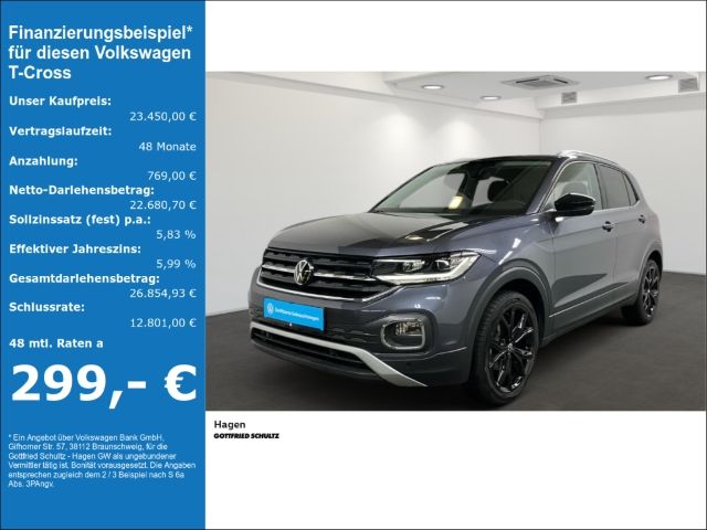 Volkswagen T-Cross 1.0 TSI DSG LED NAV ACC KAMERA Style