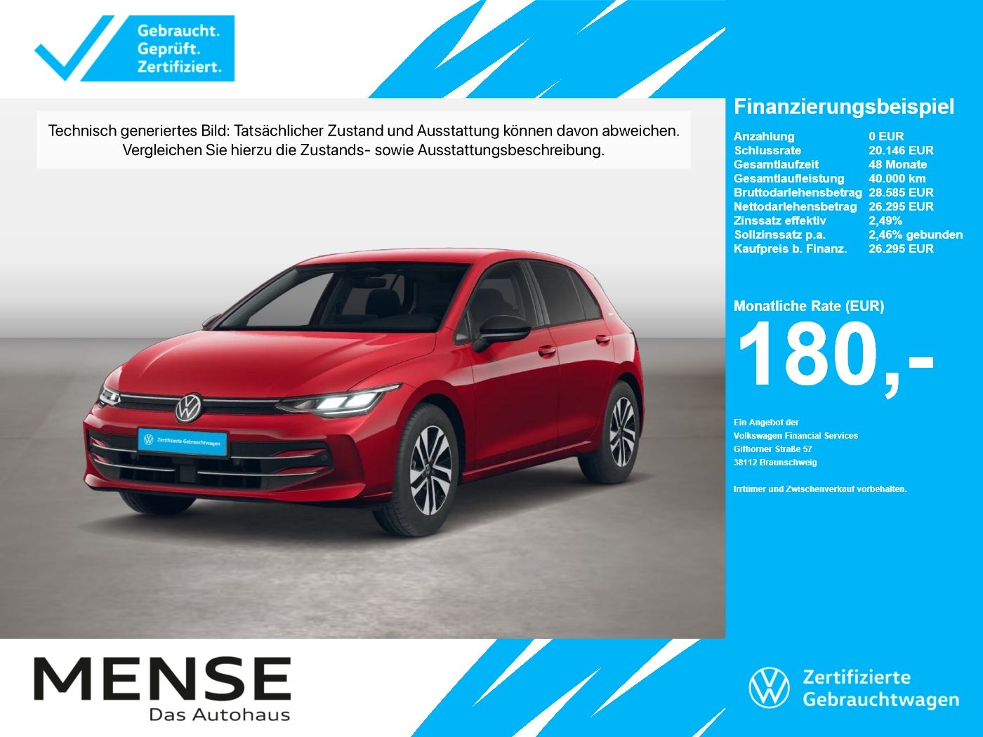 Volkswagen Golf VIII 1.5 eTSI DSG Life Energy CarPlay ACC foto 1