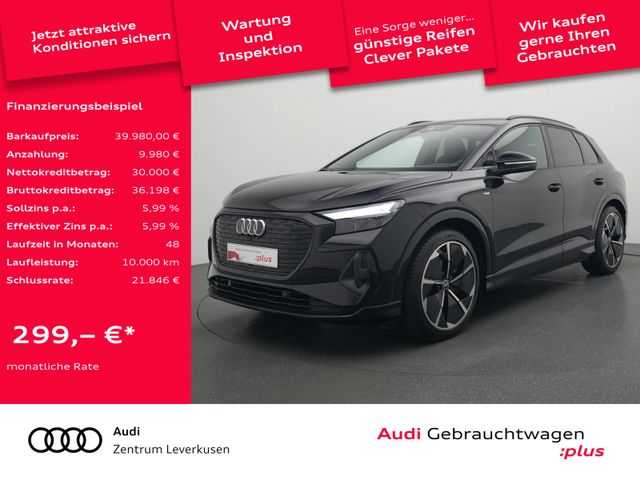 Audi Q4 e-tron S line PANO AHK HUD SONOS NAVI VIRT AC