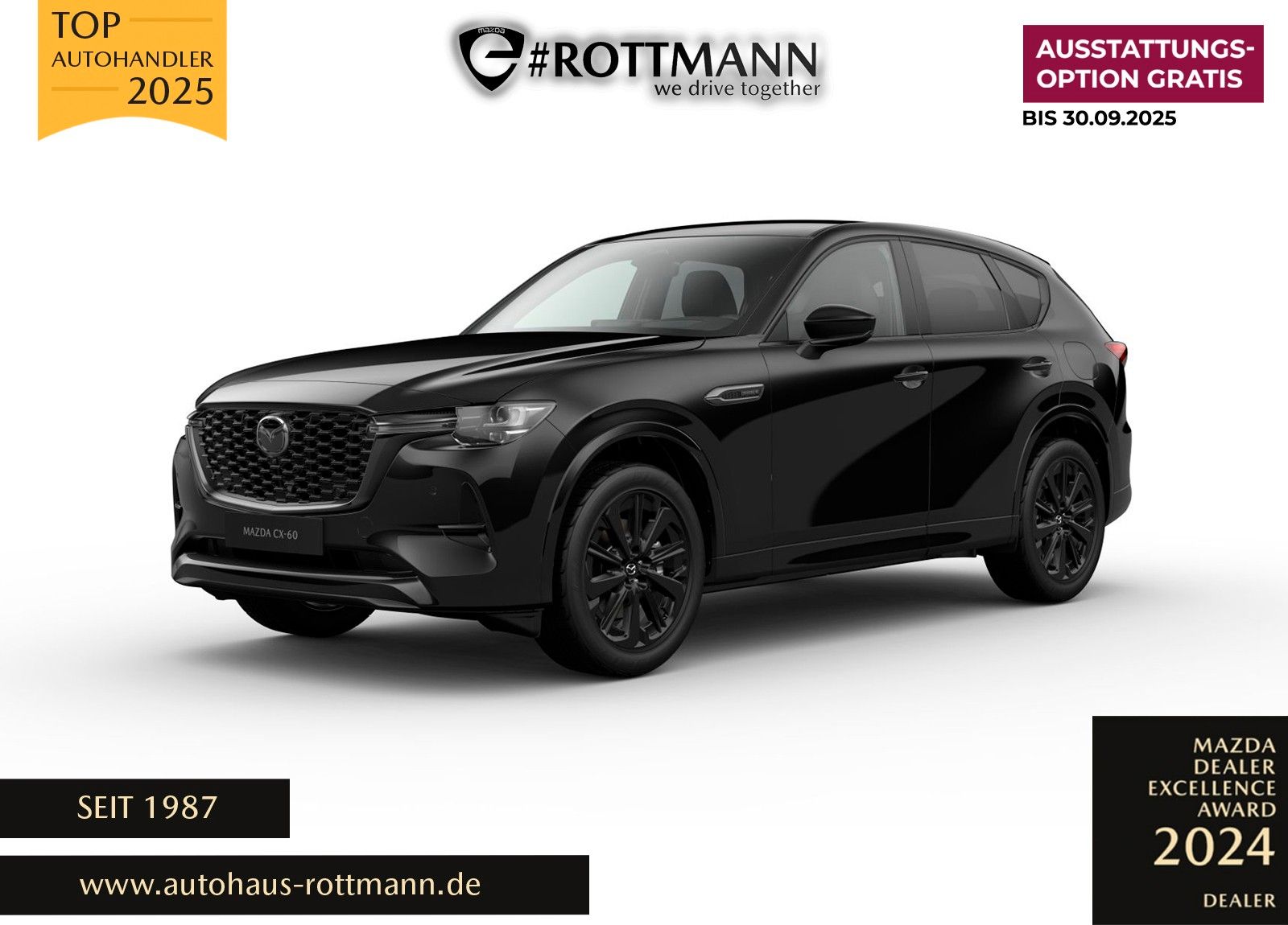 Mazda CX-60 2025 Plug-In PHEV 327ps Aut. AWD Homura