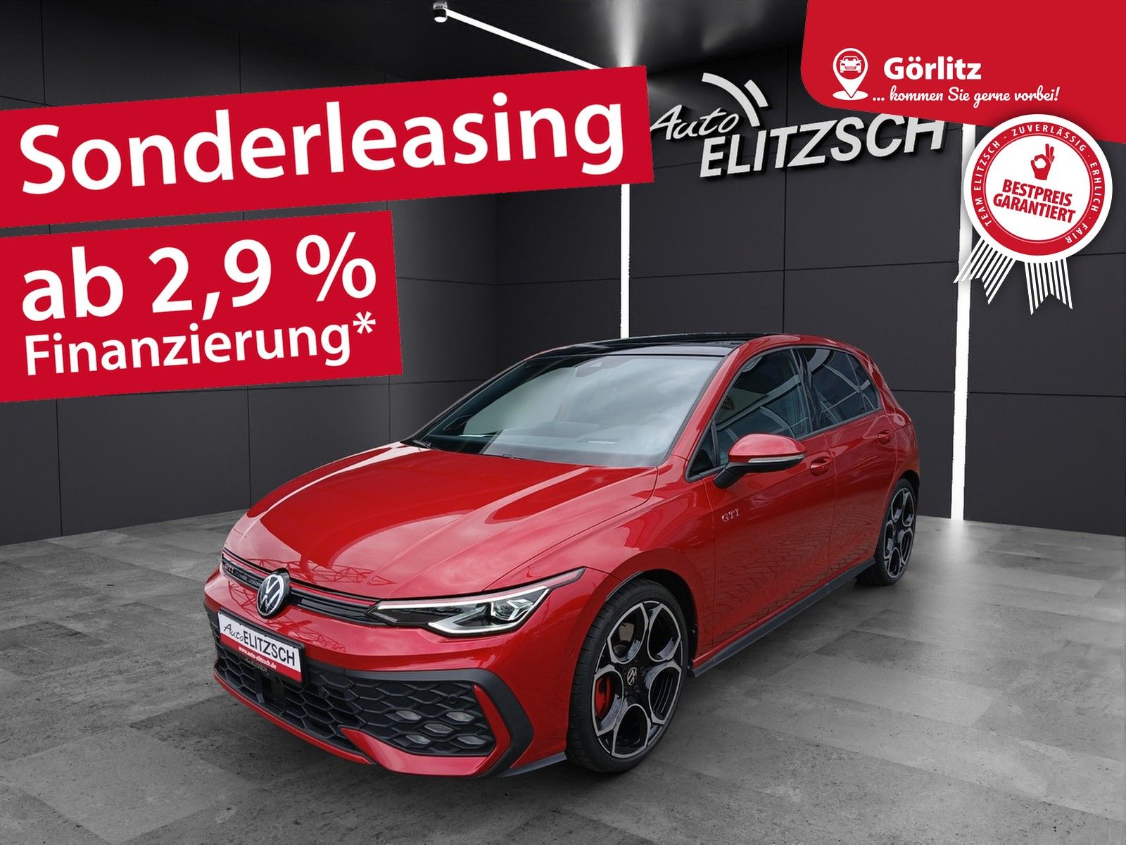 Fahrzeugabbildung Volkswagen Golf VIII GTI DSG Matrix AHK Navi Harman AID ACC