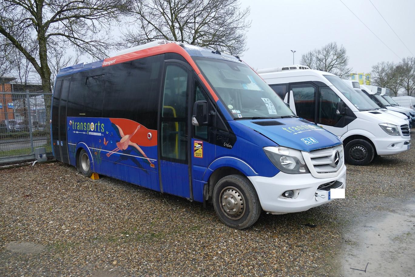 Mercedes-Benz SPRINTER CAR-BUS.NET SpicaUrbanCity/MOTORSCHADEN