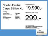Opel Combo Electric Cargo Edition XL Holzboden OBC11k - Opel Combo: Van