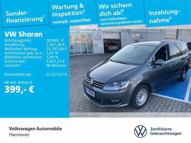 Volkswagen Sharan 1.4 TSI United BSD Kamera ACC PDC Navi SH