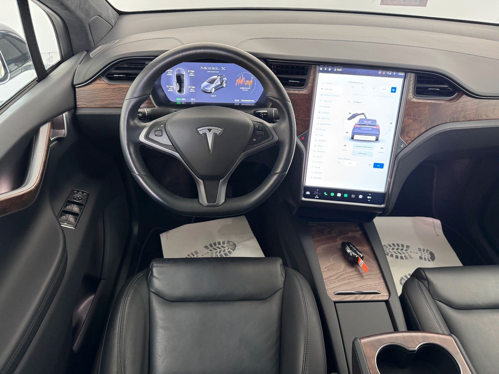 Fahrzeugabbildung Tesla Model X Long Range 100kWh 562CV,SH,Kamera,Pano