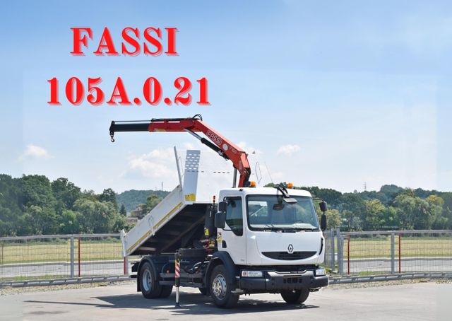 Renault MIDLUM 300 DXI * FASSI F105A.0.21 + PILOT* TOP