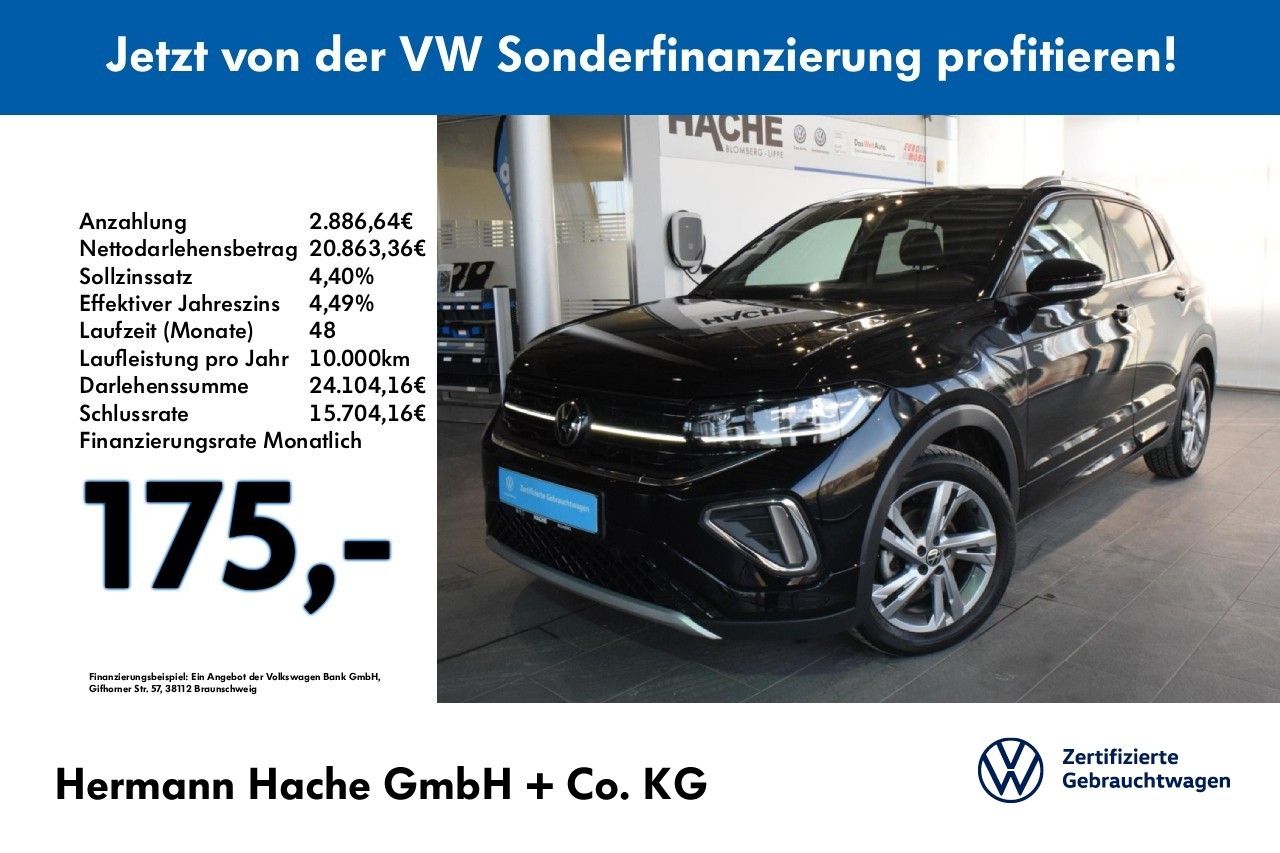 Volkswagen T-Cross R-Line 1.0 TSI LED SHZ KAMERA Klima