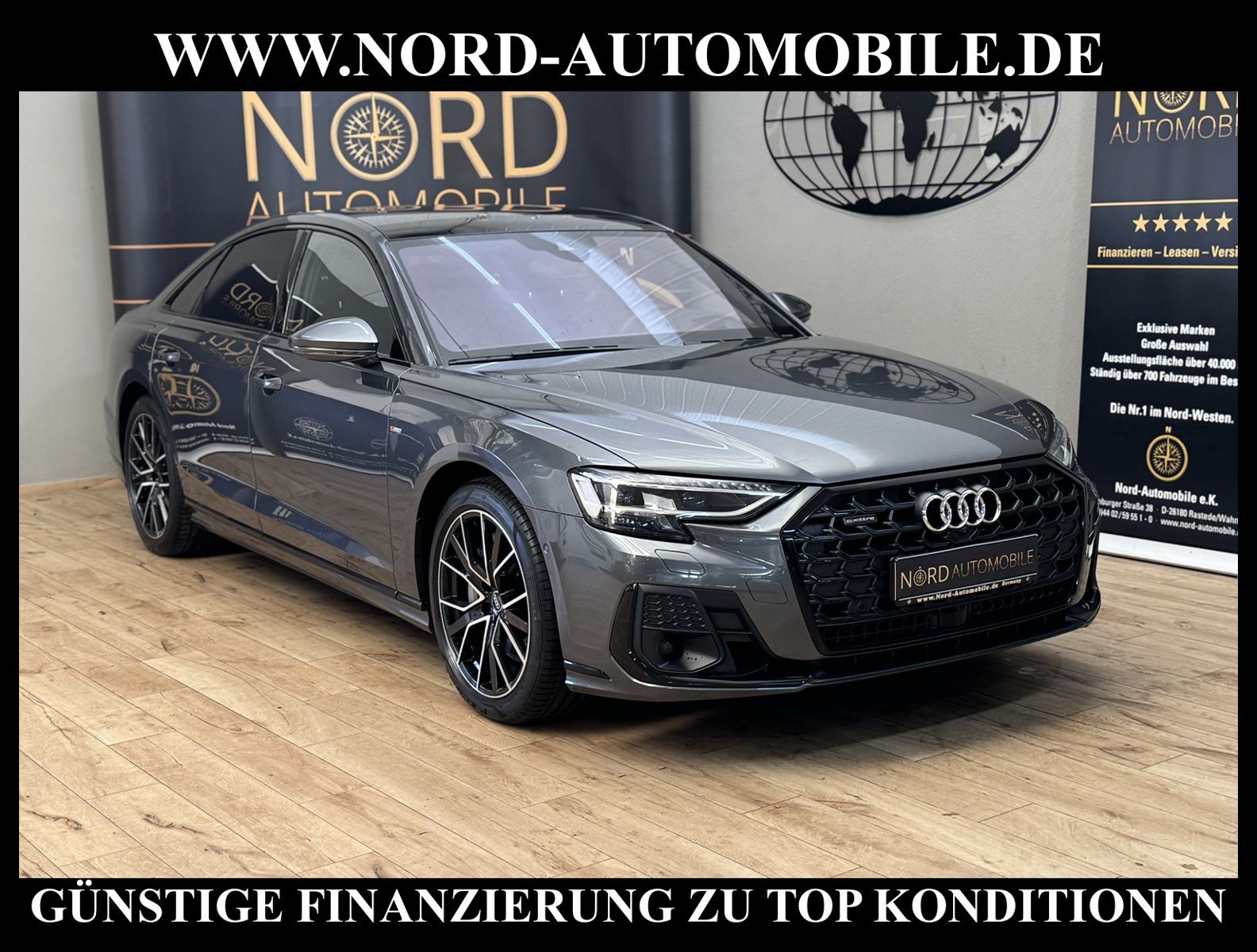 AUDI A8 Limousine QU.55 TFSI Pano/Head-Up/Matrix/20