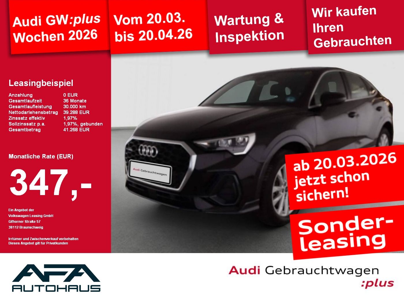 Audi Q3 Sportback 40 TFSI qu. S tr. RFK*ACC*Leder*Nav