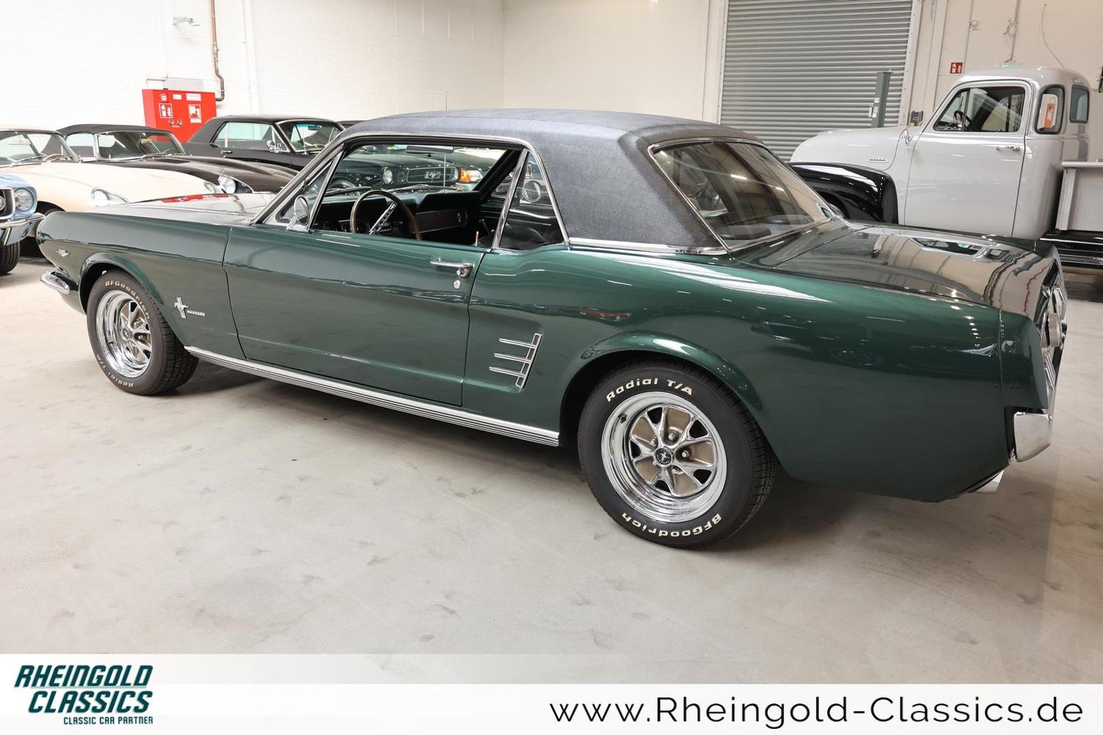 Ford Mustang 289 Coupé V8 Bullitt Green, Automatik